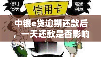 中银e贷逾期还款后，一天还款是否影响再次借款？如何操作以确保顺利借款？