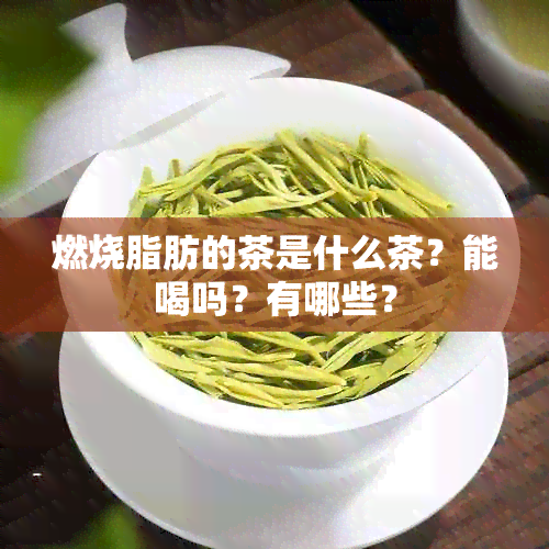 燃烧脂肪的茶是什么茶？能喝吗？有哪些？