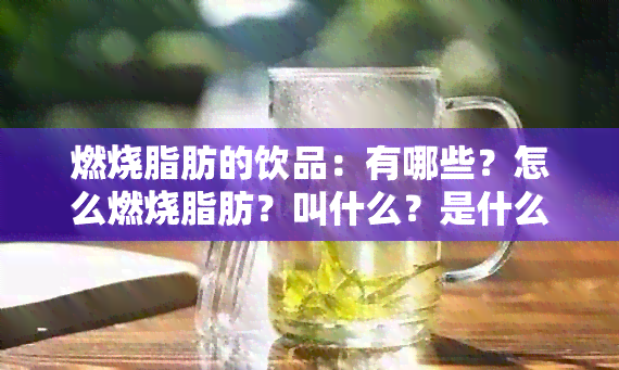 燃烧脂肪的饮品：有哪些？怎么燃烧脂肪？叫什么？是什么？有哪些？