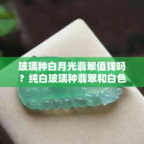 玻璃种白月光翡翠值钱吗？纯白玻璃种翡翠和白色玻璃种翡翠的价值解析。