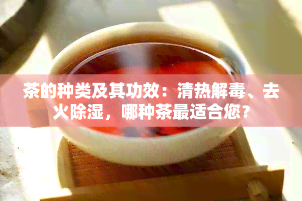 茶的种类及其功效：清热解、去火除湿，哪种茶最适合您？