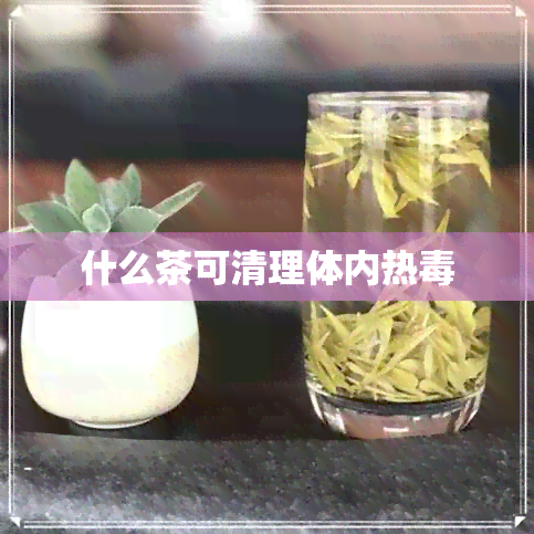 什么茶可清理体内热