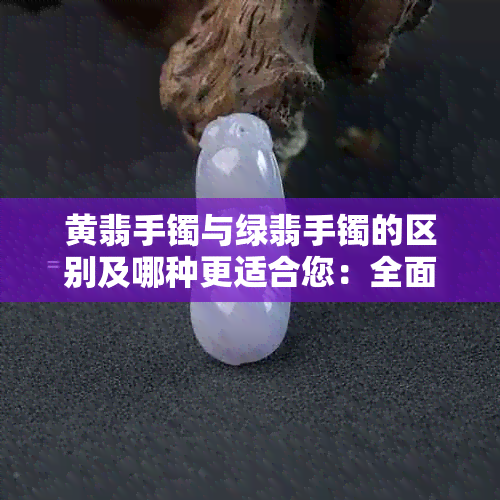 黄翡手镯与绿翡手镯的区别及哪种更适合您：全面分析与比较