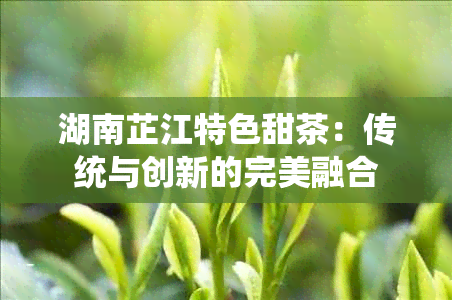 湖南芷江特色甜茶：传统与创新的完美融合