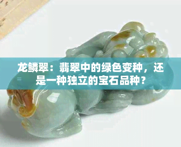 龙鳞翠：翡翠中的绿色变种，还是一种独立的宝石品种？