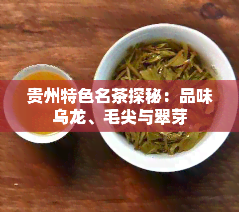 贵州特色名茶探秘：品味乌龙、毛尖与翠芽