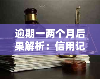 逾期一两个月后果解析：信用记录、罚款、甚至影响就业！如何应对和解决？