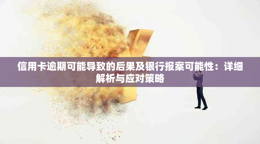 信用卡逾期可能导致的后果及银行报案可能性：详细解析与应对策略