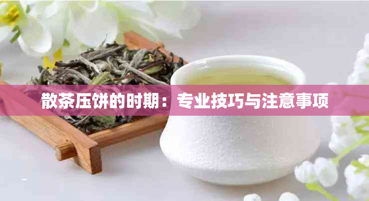 散茶压饼的时期：专业技巧与注意事项