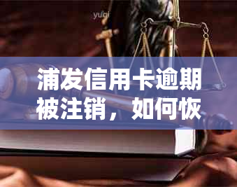 浦发信用卡逾期被注销，如何恢复使用并解决逾期问题？