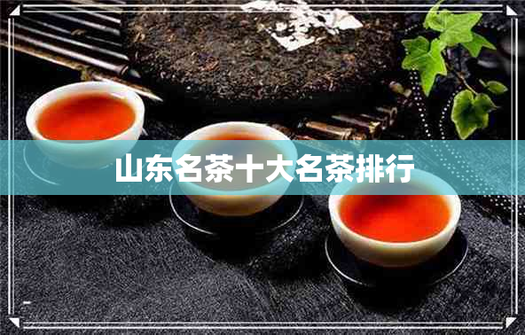 山东名茶十大名茶排行