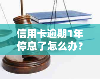 信用卡逾期1年停息了怎么办？如何办理？逾期一年后的影响和解决方案。