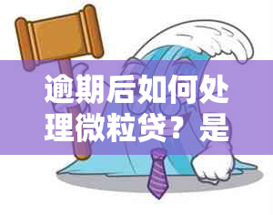 逾期后如何处理微粒贷？是否可以先还一半本金？还款策略有哪些？