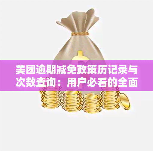 美团逾期减免政策历记录与次数查询：用户必看的全面指南