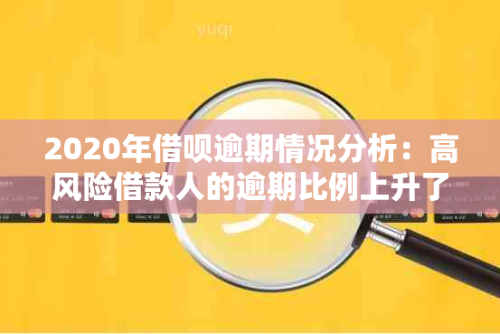 2020年借呗逾期情况分析：高风险借款人的逾期比例上升了吗？