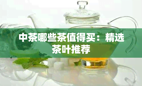 中茶哪些茶值得买：精选茶叶推荐