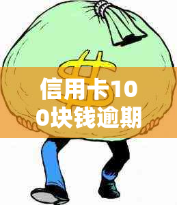 信用卡100块钱逾期两个月利息多少，怎么办？