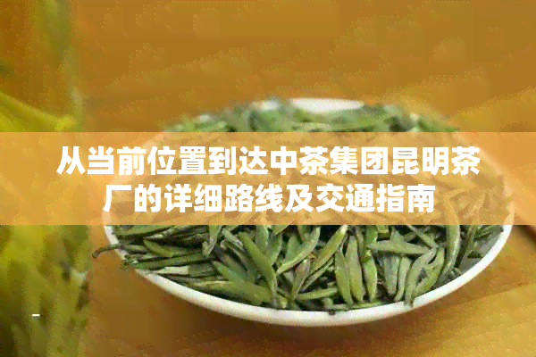 从当前位置到达中茶集团昆明茶厂的详细路线及交通指南