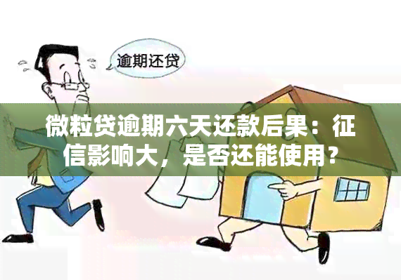 微粒贷逾期六天还款后果：影响大，是否还能使用？