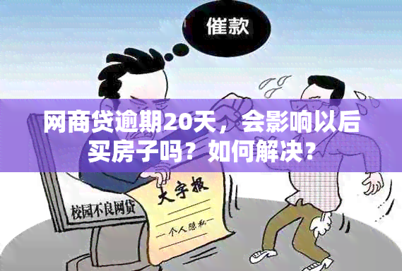 网商贷逾期20天，会影响以后买房子吗？如何解决？