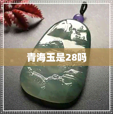 青海玉是28吗