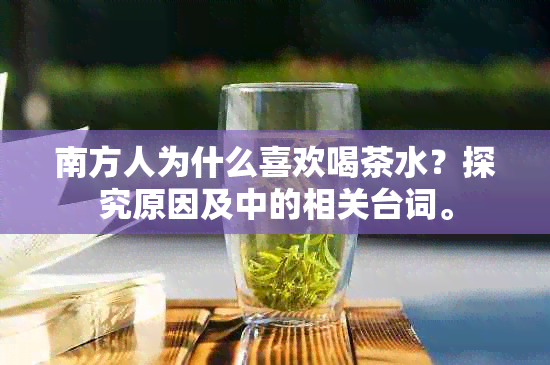 南方人为什么喜欢喝茶水？探究原因及中的相关台词。