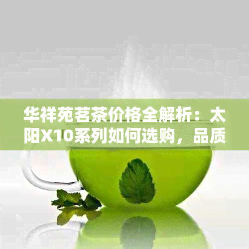 华祥苑茗茶价格全解析：太阳X10系列如何选购，品质与价格一览无余