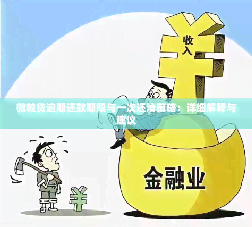 微粒贷逾期还款期限与一次还清策略：详细解释与建议