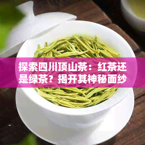 探索四川顶山茶：红茶还是绿茶？揭开其神秘面纱的极指南