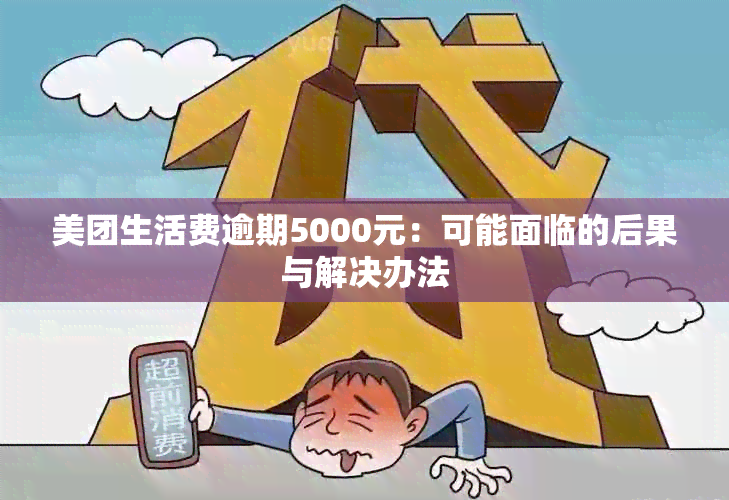 美团生活费逾期5000元：可能面临的后果与解决办法