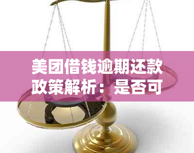 美团借钱逾期还款政策解析：是否可享受免息优？