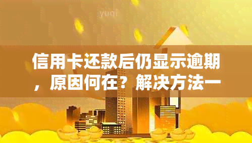 信用卡还款后仍显示逾期，原因何在？解决方法一网打尽！