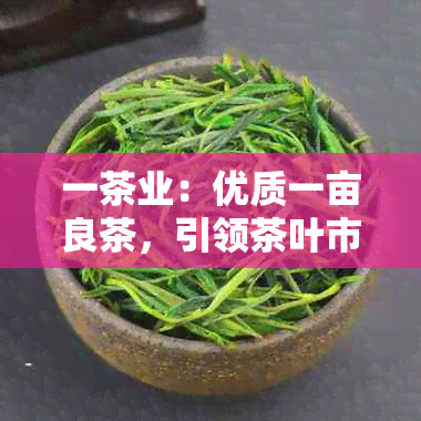 一茶业：优质一亩良茶，引领茶叶市场新潮流