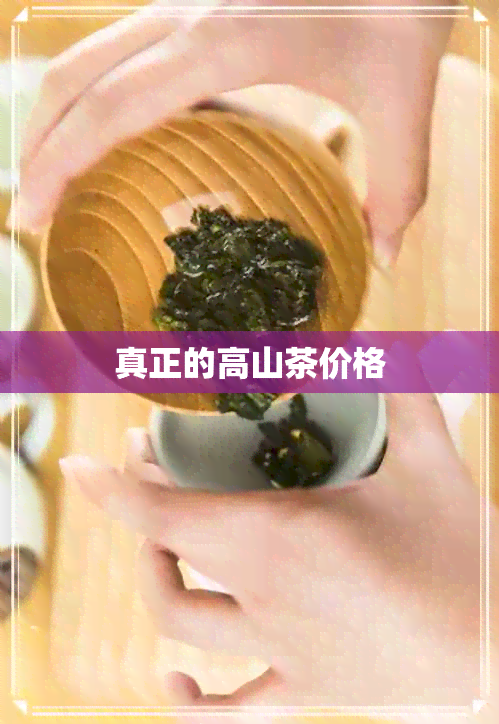 真正的高山茶价格