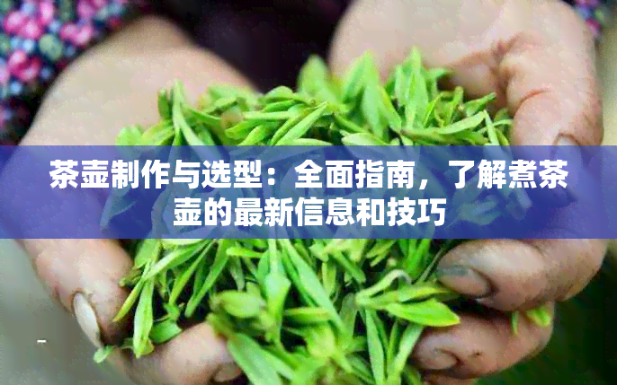 茶壶制作与选型：全面指南，了解煮茶壶的最新信息和技巧