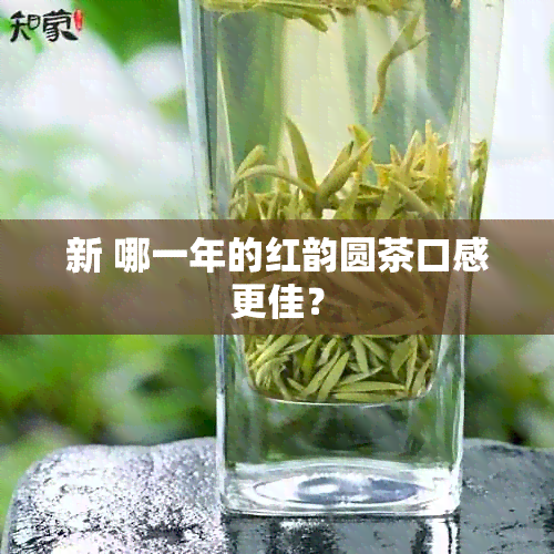 新 哪一年的红韵圆茶口感更佳？