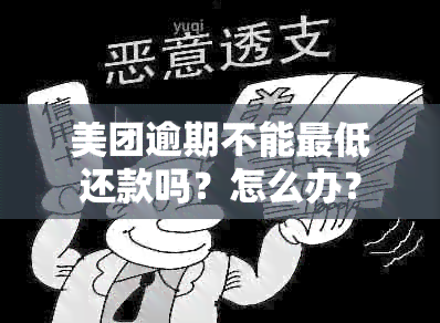 美团逾期不能更低还款吗？怎么办？