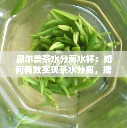 恩尔美茶水分离水杯：如何有效实现茶水分离，提高饮水体验？