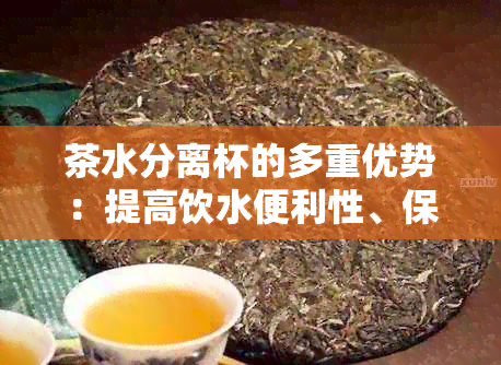 茶水分离杯的多重优势：提高饮水便利性、保持茶叶新度及环保可持续性