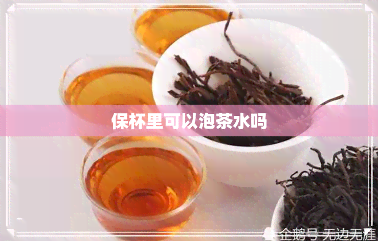 保杯里可以泡茶水吗