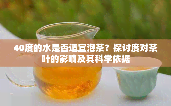 40度的水是否适宜泡茶？探讨度对茶叶的影响及其科学依据