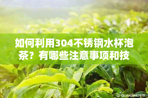 如何利用304不锈钢水杯泡茶？有哪些注意事项和技巧？