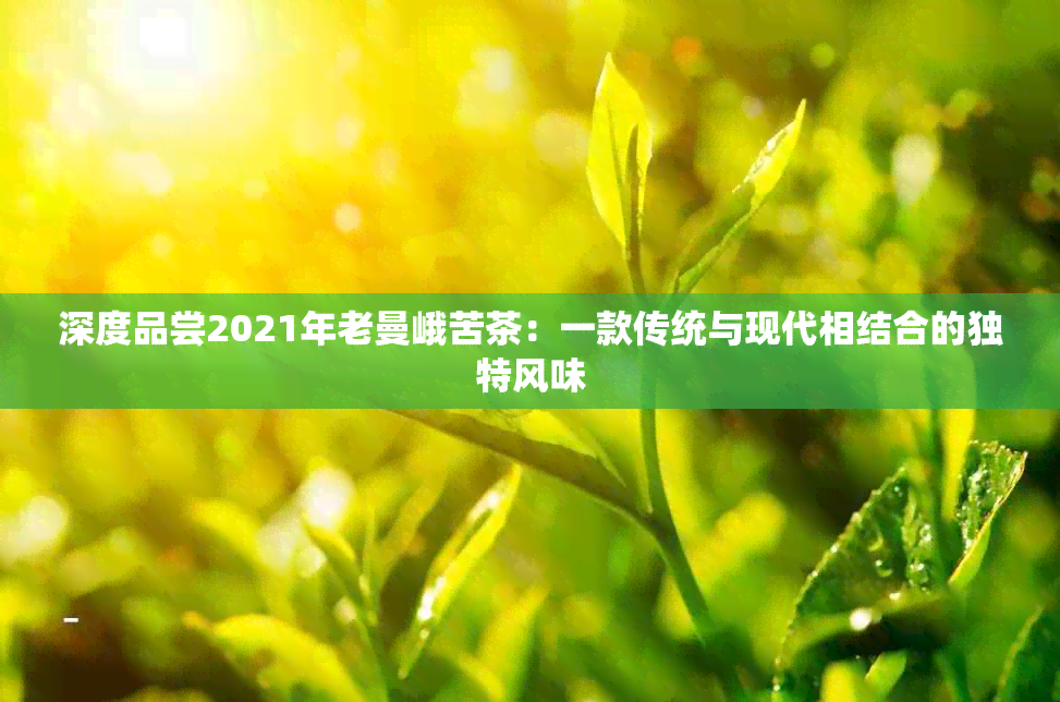 深度品尝2021年老曼峨苦茶：一款传统与现代相结合的独特风味