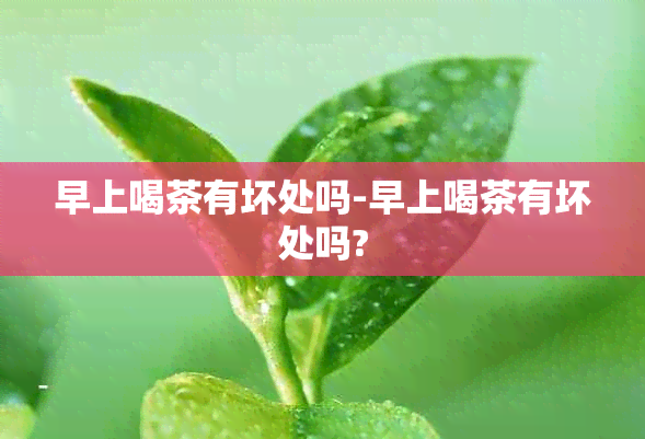 早上喝茶有坏处吗-早上喝茶有坏处吗?