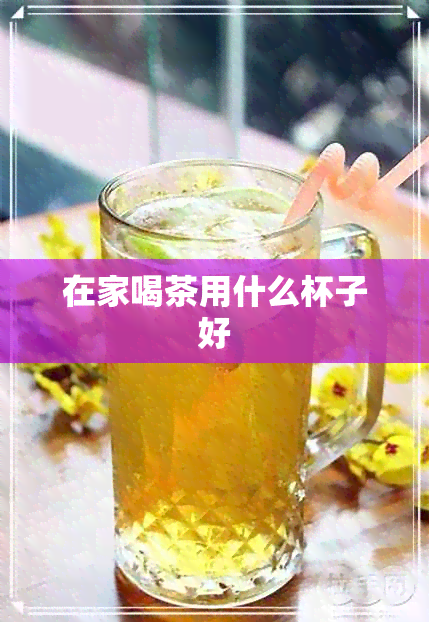 在家喝茶用什么杯子好