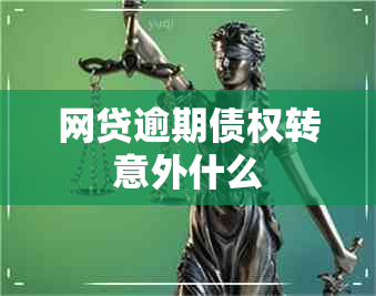 网贷逾期债权转意外什么