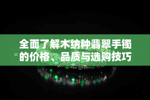 全面了解木纳种翡翠手镯的价格、品质与选购技巧，让您轻松成为翡翠专家