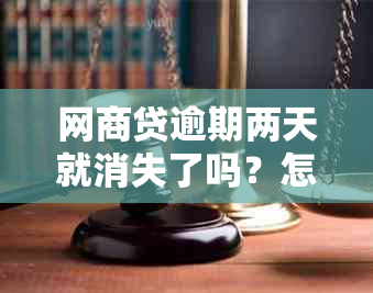 网商贷逾期两天就消失了吗？怎么办？会有什么影响？