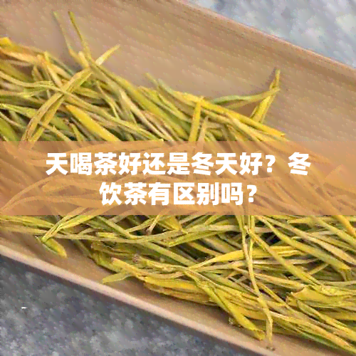 天喝茶好还是冬天好？冬饮茶有区别吗？