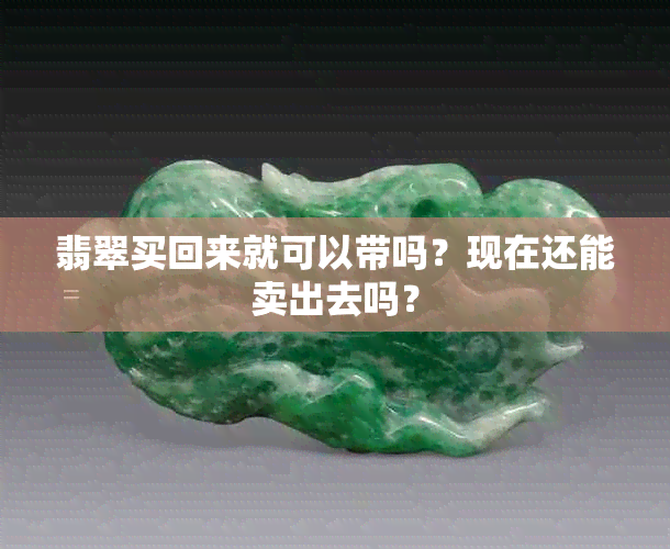 翡翠买回来就可以带吗？现在还能卖出去吗？